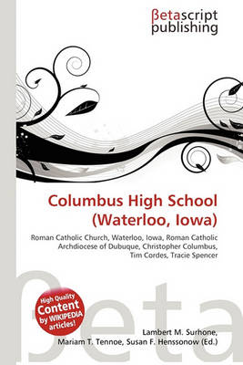 Book cover for Columbus High School (Waterloo, Iowa)