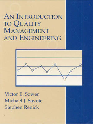 Book cover for An Introduction to Quality Management and Engineering