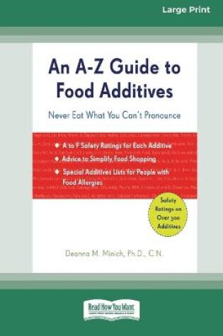 Cover of An A-Z Guide to Food Additives (16pt Large Print Edition)