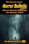 Book cover for Horror Bulletin Monthly January 2024