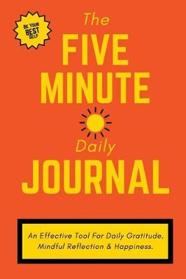 Book cover for The Five Minute Daily Journal