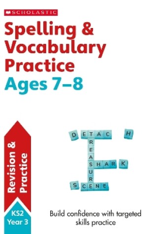 Cover of Spelling and Vocabulary Practice Ages 7-8