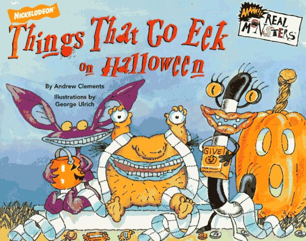 Book cover for Things That Go Eek on Halloween