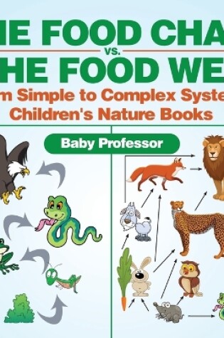 Cover of The Food Chain vs. The Food Web - From Simple to Complex Systems Children's Nature Books