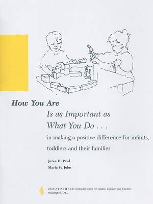 Book cover for How You are is as Important as What You Do