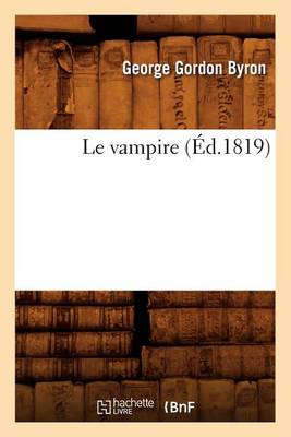 Book cover for Le Vampire (Ed.1819)