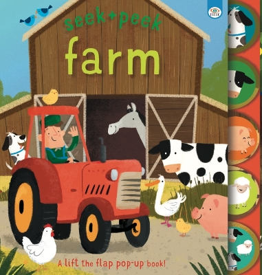 Book cover for Seek + Peek Farm