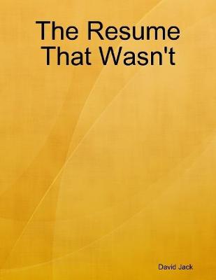 Book cover for The Resume That Wasn't