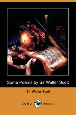 Book cover for Some Poems by Sir Walter Scott