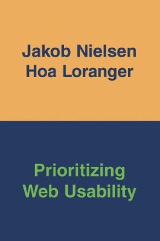 Cover of Prioritizing Web Usability