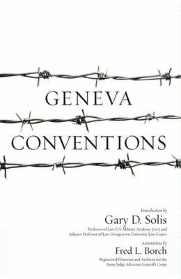 Book cover for Geneva Conventions