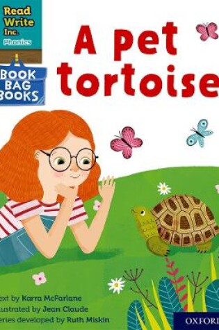 Cover of Read Write Inc. Phonics: A pet tortoise (Orange Set 4 Book Bag Book 12)