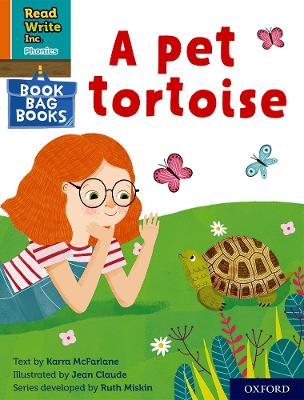 Book cover for Read Write Inc. Phonics: A pet tortoise (Orange Set 4 Book Bag Book 12)