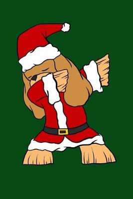 Cover of Dabbing Charles Spaniel Dog Santa