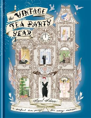 Book cover for The Vintage Tea Party Year