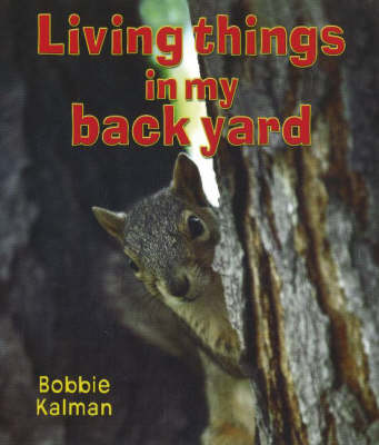 Book cover for Living Things in My Back Yard