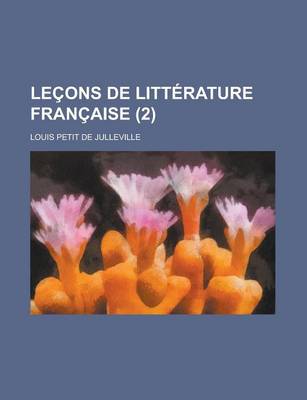 Book cover for Lecons de Litterature Francaise (2)