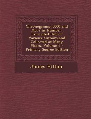 Book cover for Chronograms