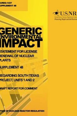 Cover of Generic Environmental Impact Statement for License Renewal of Nuclear Plants