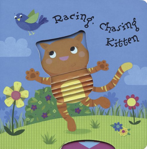 Book cover for Racing, Chasing Kitten