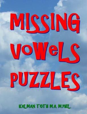 Book cover for Missing Vowels Puzzles