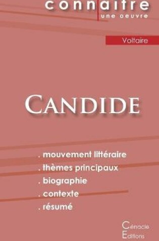 Cover of Fiche de lecture Candide de Voltaire (Analyse litteraire de reference et resume complet)