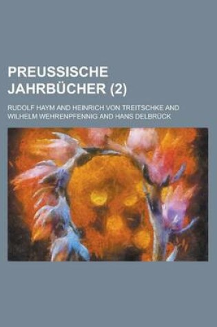 Cover of Preussische Jahrbucher (2)