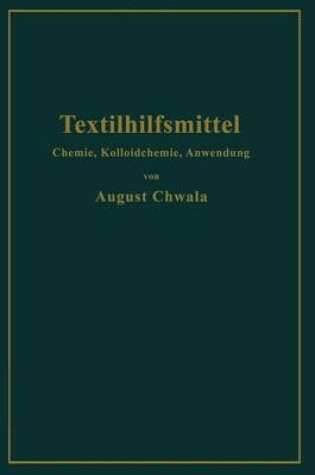Cover of Textilhilfsmittel