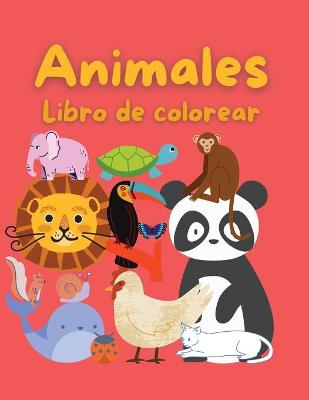 Book cover for Libro para Colorear Animales