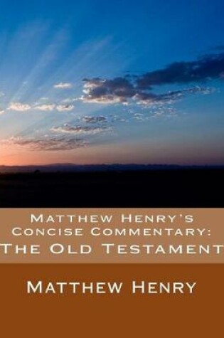 Cover of Matthew Henry's Concise Commentary