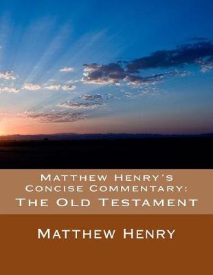 Book cover for Matthew Henry's Concise Commentary