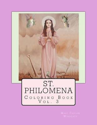 Cover of St. Philomena Coloring Book