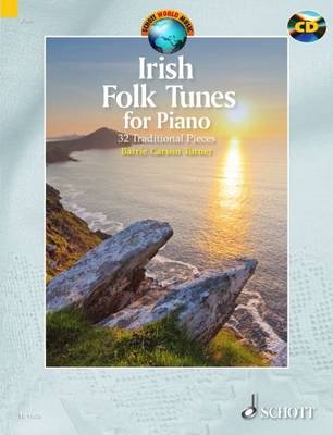 Book cover for Irish Folk Tunes for Piano