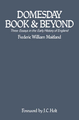 Book cover for Domesday Book and Beyond