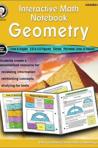 Cover of Interactive Math Notebook: Geometry Resource Book