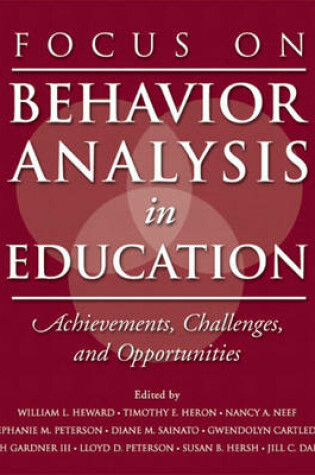 Cover of Focus on Behavior Analysis in Education