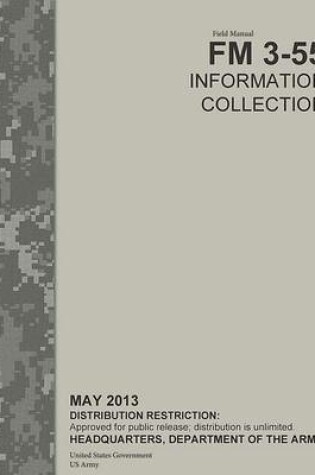 Cover of Field Manual FM 3-55 Information Collection May 2013