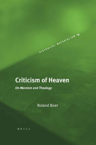 Cover of Criticism of Heaven