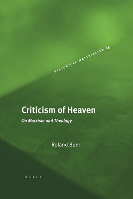 Book cover for Criticism of Heaven