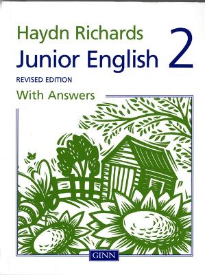 Cover of Haydn Richards Junior English Book 2 With Answers (Revised Edition)