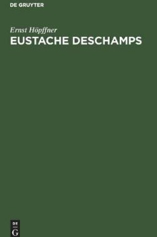 Cover of Eustache DesChamps