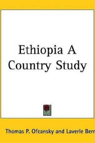 Cover of Ethiopia a Country Study