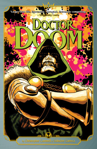 Book cover for Doctor Doom by Cantwell & Larroca