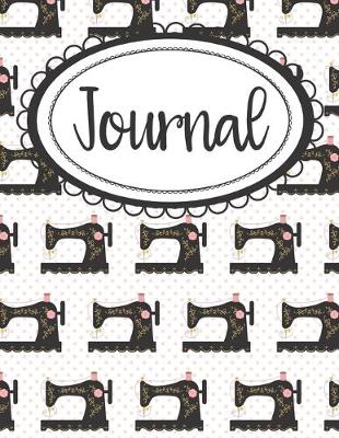 Book cover for Sewing Lover's Daily Planner and Journal