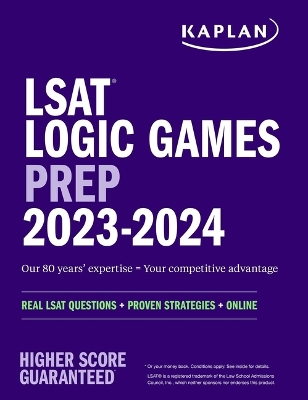 Cover of LSAT Logic Games Prep 2023-2024