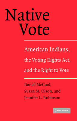 Book cover for Native Vote