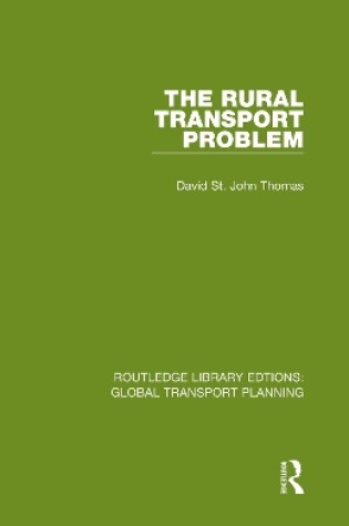 Cover of The Rural Transport Problem