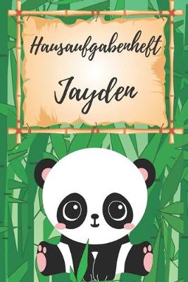 Book cover for Hausaufgabenheft Jayden