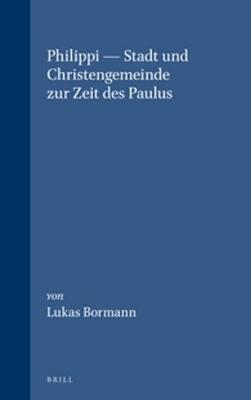 Cover of Philippi - Stadt und Christengemeinde zur Zeit des Paulus