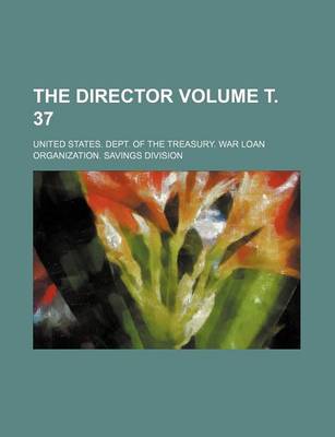 Book cover for The Director Volume . 37